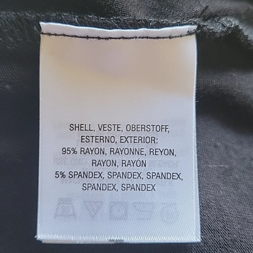 Anthropologie Akemi + Kin black sleeveless drape front blouse women's size small - Picture 11 of 13